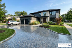 epoxy concrete driveway